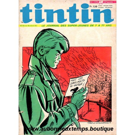 LE JOURNAL DE TINTIN N° 1174