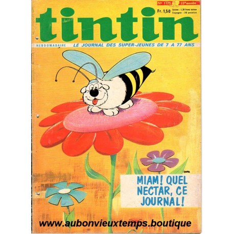 LE JOURNAL DE TINTIN N° 1175