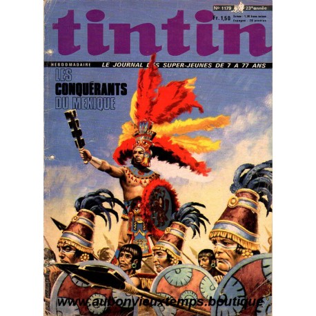 LE JOURNAL DE TINTIN N° 1179
