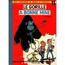 BD SPIROU ET FANTASIO N° 11 - LE GORILLE A BONNE MINE par FRANQUIN 1959
