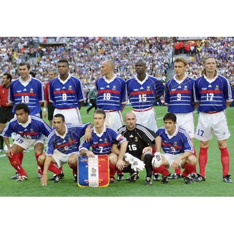 SET de TABLE N°1 EQUIPE DE FRANCE FOOTBALL 1998