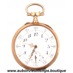 MONTRE CHRONOMETRE DE GOUSSET EN OR JAUNE LE COULTRE 1900