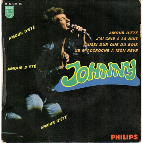 45T AMOUR D'ETE - JOHNNY