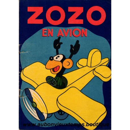 ZOZO EN AVION N°3 1936 