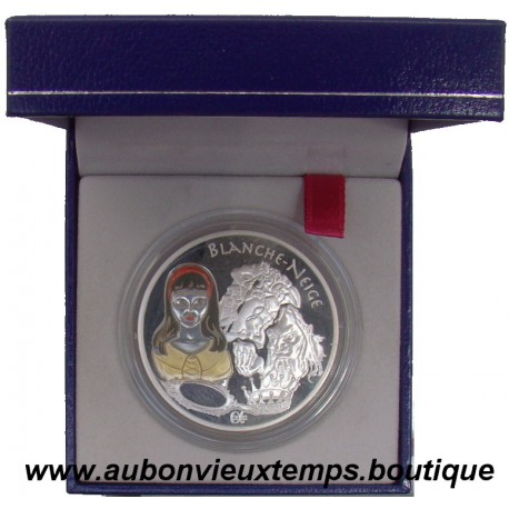 COFFRET 1€1/2 EURO ARGENT BE 2002 BLANCHE NEIGE