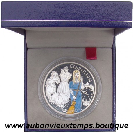 COFFRET 1€1/2 EURO ARGENT BE 2002 CENDRILLON