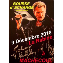 BOURSE JOHNNY HALLYDAY DU 9 DECEMBRE 2018 A MACHECOUL