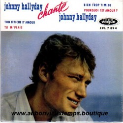 CD JOHNNY HALLYDAY CHANTE JOHNNY HALLYDAY 4 TITRES