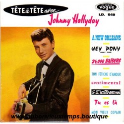 CD TETE A TETE AVEC JOHNNY HALLYDAY 1961 8 TITRES