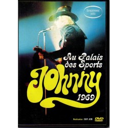 DVD JOHNNY HALLYDAY AU PALAIS DES SPORTS 1969 10 TITRES