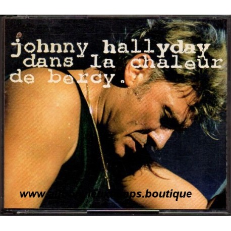 CD x 2 JOHNNY HALLYDAY DANS LA CHALEUR DE BERCY 11 + 11 TITRES