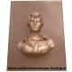 BAS RELIEF SUR TOILE - JOHNNY HALLYDAY ( SERIE TRES LIMITEE )