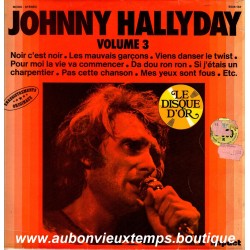 VINYL 33T JOHNNY HALLYDAY DISQUE D'OR IMPACT N°3 1979 12 TITRES