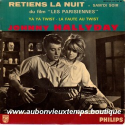 CD N° 19 RETIENS LA NUIT - PHILIPS 432 739 - JANVIER 1962 - JOHNNY HALLYDAY