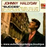 VINYL 33T JOHNNY HALLYDAY MONBIO MUSIC 1970 - SUCCES - 12 TITRES