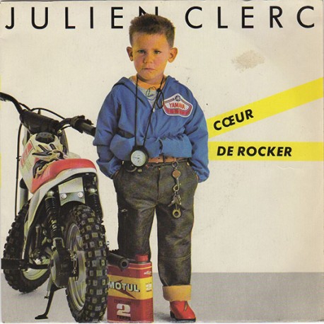 45T COEUR DE ROCKER - JULIEN CLERC