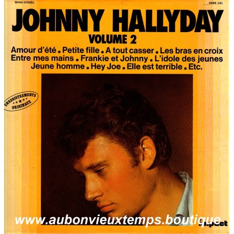 VINYL 33T JOHNNY HALLYDAY IMPACT N°2 1981 12 TITRES