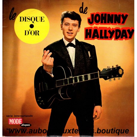 LP 33T LE DISQUE D'OR - VOGUE 9072 - 1962 - JOHNNY HALLYDAY
