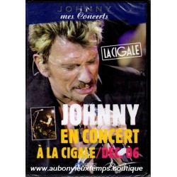 DVD JOHNNY HALLYDAY LA CIGALE DECEMBRE 2006 - WARNER MUSIC 11 TITRES