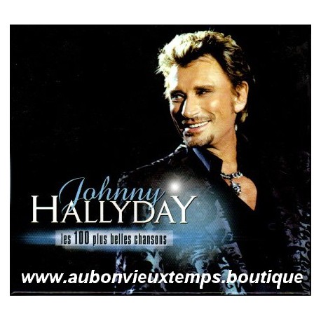 CD x 5 JOHNNY HALLYDAY - LES 100 PLUS BELLES CHANSONS - 18 + 20 + 20 + 21 + 21 TITRES