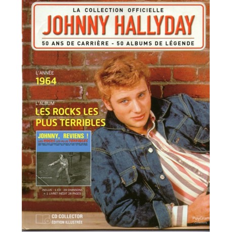 LA COLLECTION OFFICIELLE JOHNNY HALLYDAY VOL. 22 LES ROCKS LES PLUS TERRIBLES 1964