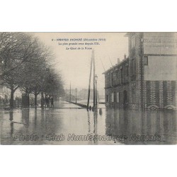 QUAI DE LA FOSSE - INONDATIONS 1910 - NANTES 44