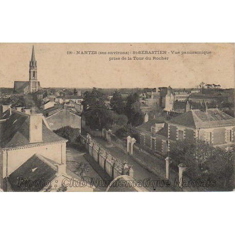 VUE PANORAMIQUE - ST SEBASTIEN SUR LOIRE 44