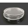 LOT 10 CAPSULES TRANSPARENTES NEUVES POUR MONNAIES 19 MM