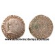 1/2 FRANC AU COL PLAT HENRI III 1587 G POITIERS