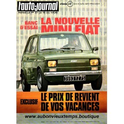 L'AUTO JOURNAL AVRIL 1973 - FIAT 500 MINI