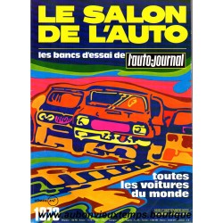 L'AUTO JOURNAL SEPTEMBRE 1973 - SALON DE L'AUTO