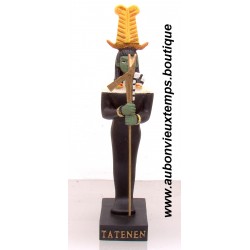 STATUETTE DIEU EGYPTIEN TATENEN PLASTOY 