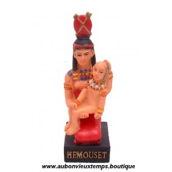 STATUETTE DIEU EGYPTIEN HEMOUSET PLASTOY 