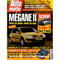 ACTION AUTO MOTO AOUT 2002 - RENAULT MEGANE 2 - SCENIC 2