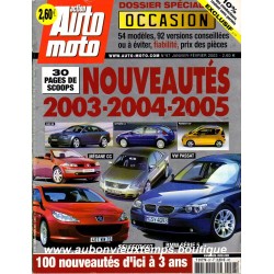 ACTION AUTO MOTO JANVIER - FEVRIER 2003 - RENAULT MEGANE - BMW 5 - PEUGEOT 507 - VOLKSWAGEN PASSAT