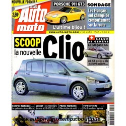 ACTION AUTO MOTO MARS 2003 - RENAULT CLIO - MEGANE - PORSCHE 911 GT3