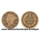 1/4 DOLLAR US SMALL CALIFORNIA GOLD 1855