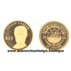 25 DOLLARS OR JULIUS CAESAR - LIBERIA 2000