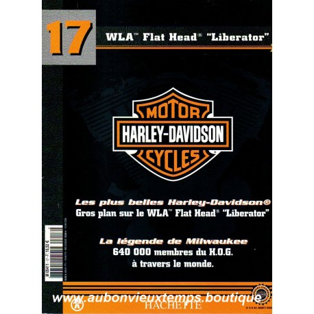 FASCICULE HACHETTE - HARLEY DAVIDSON N°17