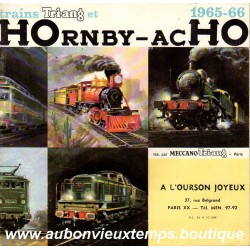 CATALOGUE HOrnby - acHO MECCANO 1965 1966