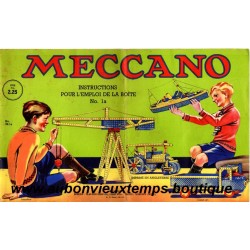 CATALOGUE MECCANO N° 1a