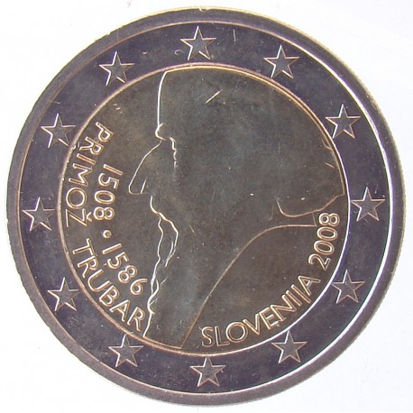 2 EUROS COMMEMORATIF 2008 - SLOVENIE 
