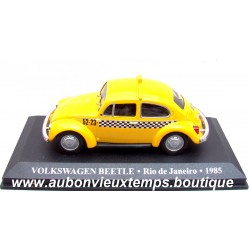 IXO VOLKSWAGEN BEETLE TAXI RIO DE JANEIRO 1985 1/43 