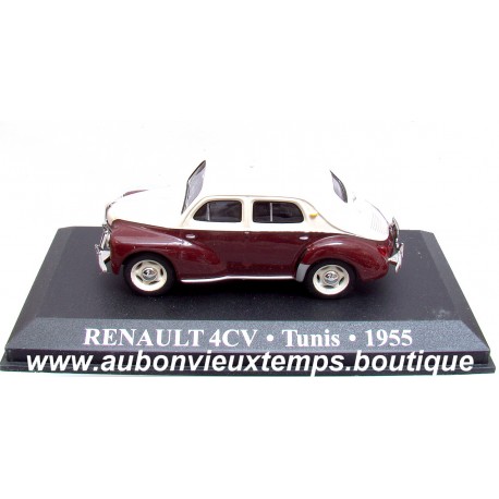 IXO RENAULT 4 CV TAXI TUNIS 1955 1/43 