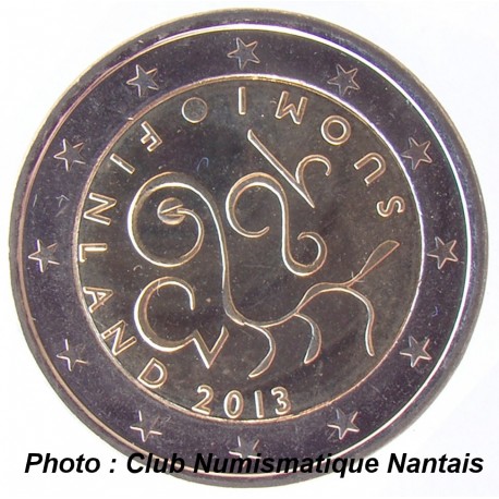 2 EUROS COMMEMORATIF 2013 - FINLANDE