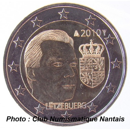 2 EUROS COMMEMORATIF 2010 - LUXEMBOURG