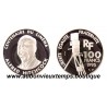 100 FRANCS 1995 - ALFRED HITCHCOCK - CENTENAIRE du CINEMA - ESSAI ARGENT BE