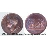 MEDAILLE BRONZE GEORGE IV 1821