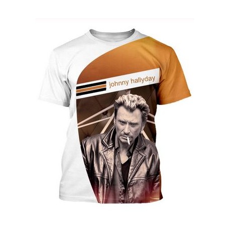 TEE SHIRT JOHNNY HALLYDAY - 