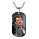 COLLIER PENDENTIF BIJOU JOHNNY HALLYDAY 